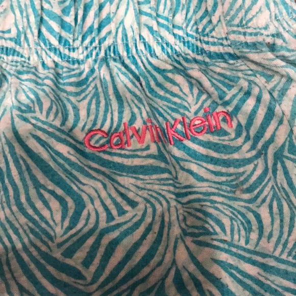 Calvin Klein Intimates & Sleepwear Zebra Print Calvin Klein Pajama